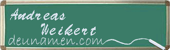 Andreas Weikert Visitenkarte